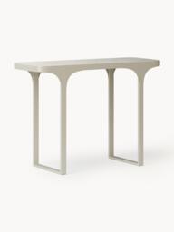 Travertine Effect Console Table Bella - thumbnail 1