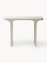 Travertine Effect Console Table Bella - thumbnail 3