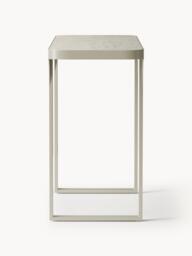 Travertine Effect Console Table Bella - thumbnail 4