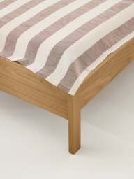 Ruffled Linen-Cotton Flat Sheet Posie - thumbnail 2