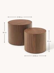 Wooden Coffee Tables Dan, Set of 2 - thumbnail 7