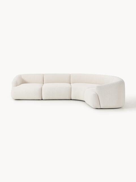 Modular Bouclé Corner Sofa Sofia (4-seater) - image 1