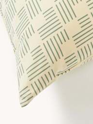 Geometric Print Cotton Percale Duvet Cover Inki - thumbnail 5