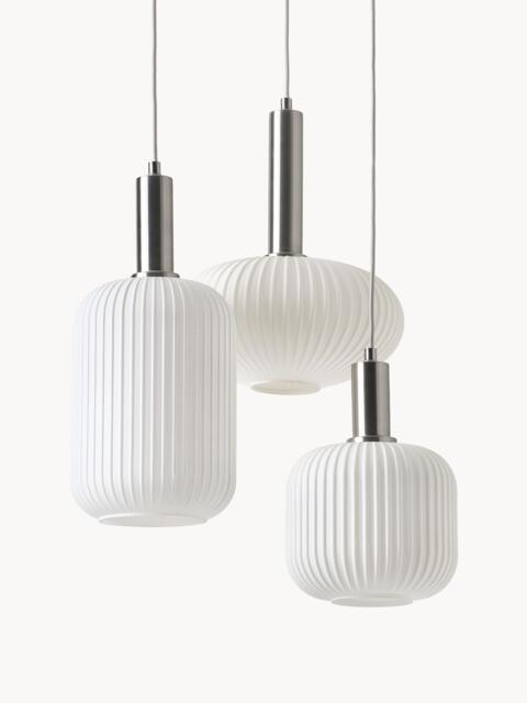 Opal Glass Cluster Pendant Light Candela - image 1