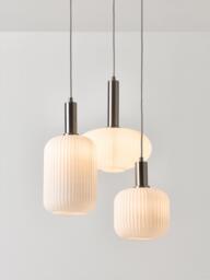 Opal Glass Cluster Pendant Light Candela - thumbnail 2