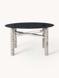Dining Table Sam with Glass Top, in various sizes - thumbnail 2
