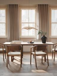 Oak Wood Dining Table Nik, in various sizes - thumbnail 3