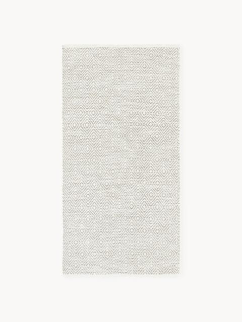 Hand-Woven Indoor & Outdoor Rug Rika with Diamond Pattern - image 1