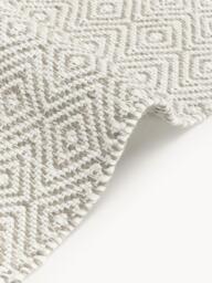 Hand-Woven Indoor & Outdoor Rug Rika with Diamond Pattern - thumbnail 5