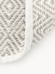 Hand-Woven Indoor & Outdoor Rug Rika with Diamond Pattern - thumbnail 4