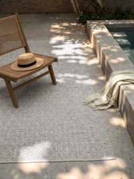Hand-Woven Indoor & Outdoor Rug Rika with Diamond Pattern - thumbnail 7