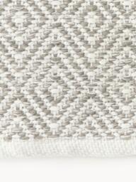 Hand-Woven Indoor & Outdoor Rug Rika with Diamond Pattern - thumbnail 2