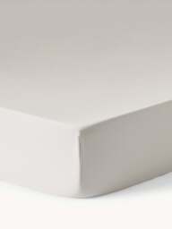 Topper Fitted Sheet Comfort, Cotton Sateen - thumbnail 1