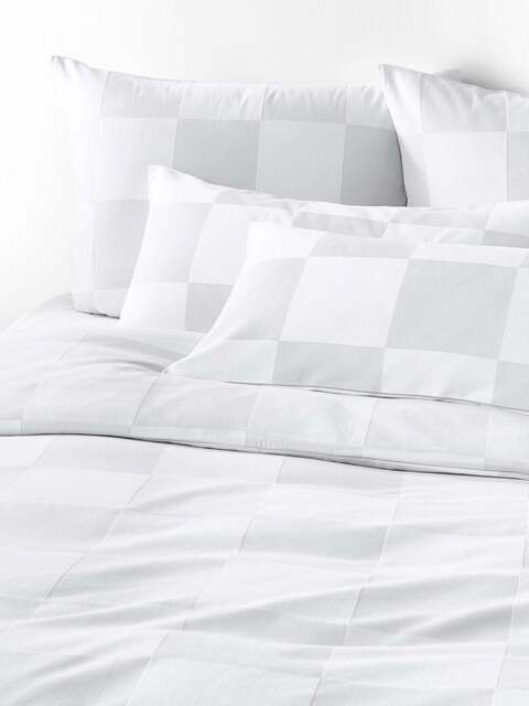 Westwing Crosby Studios, Checked Cotton Duvet Cover Damier - image 1