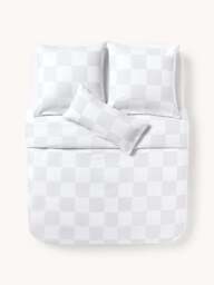 Westwing Crosby Studios, Checked Cotton Duvet Cover Damier - thumbnail 2