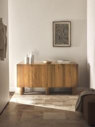 Oak Wood Sideboard Cadi - thumbnail 2