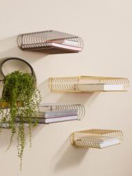 Metal Wall-Mounted Shelf Curva, W 40 cm - thumbnail 2