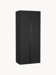 Modular Hinged Door Wardrobe Leon, 100 cm Wide, in various sizes