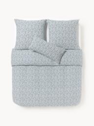 Washed Cotton Duvet Cover Nolana with A Small Floral Pattern - thumbnail 2