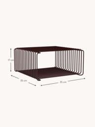 Module Panton Wire Single, Half Height, for Modular Shelf System, W 35 cm - thumbnail 3