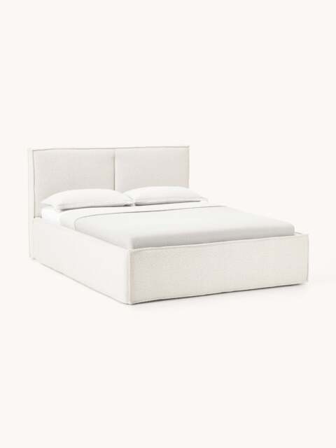 Upholstered Bouclé Bed Dream - image 1