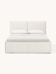 Upholstered Bouclé Bed Dream - thumbnail 2