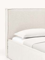 Upholstered Bouclé Bed Dream - thumbnail 5