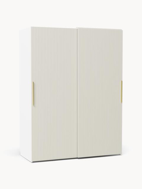 Modular Sliding Door Wardrobe Simone, 150 cm Wide, in various sizes