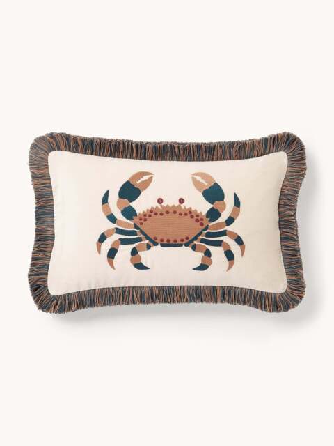 Cushion Cover Triton with Fringes - image 1