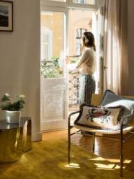 Cushion Cover Triton with Fringes - thumbnail 8