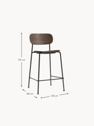 Metal and Wood Counter Chair Co - thumbnail 4