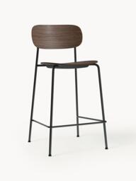 Metal and Wood Counter Chair Co