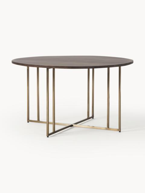 Round Mango Wood Dining Table Luca, in various sizes - image 1