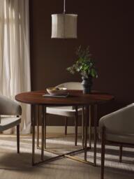 Round Mango Wood Dining Table Luca, in various sizes - thumbnail 9