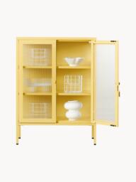 Metal Display Cabinet The Mixer with Ribbed Glass - thumbnail 5