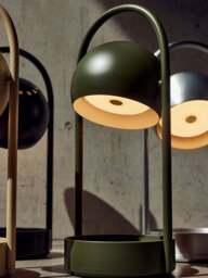 Dimmable Portable LED Table Lamp Ball - thumbnail 3