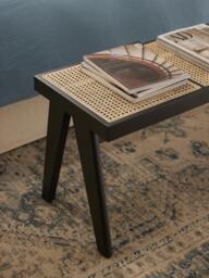 Bench Sissi with Viennese Wickerwork - thumbnail 7