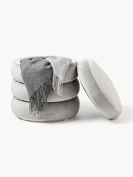 Velvet Upholstered Stool Alto with Storage Space - thumbnail 3