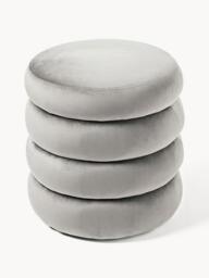 Velvet Upholstered Stool Alto with Storage Space - thumbnail 2
