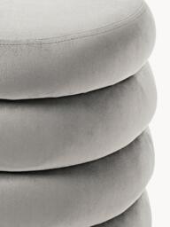 Velvet Upholstered Stool Alto with Storage Space - thumbnail 4