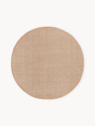 Round Hand-Woven Wool Rug Amaro - thumbnail 1