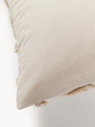 Cotton Percale Duvet Cover Faith with Tufted Design - thumbnail 9