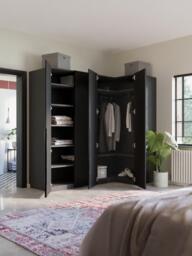 Modular Corner Wardrobe Leon, 215 cm Wide, in various sizes - thumbnail 2