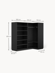 Modular Corner Wardrobe Leon, 215 cm Wide, in various sizes - thumbnail 8