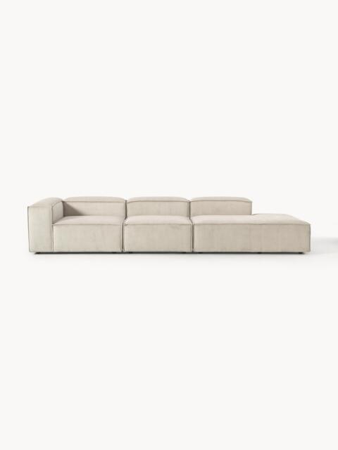 XL Corduroy Modular Chaise Lennon