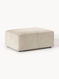 Corduroy Ottoman Melva, W 99 x D 72 cm