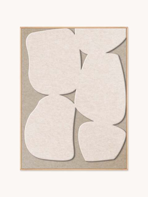 Framed Acoustic Wall Art Stone Path 1 - image 1