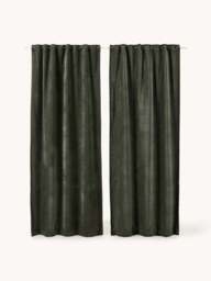 Blackout Multi-Band Curtains Sandra, Set of 2, W 130 cm - thumbnail 2