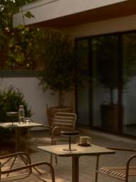 Small Solar LED Table Lamp Elmer, Dimmable - thumbnail 8