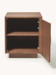 Bedside Table Holden with Travertine Handle - thumbnail 3